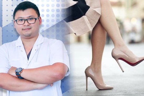 Chấn thương dễ gặp ở chị em đi giày cao gót, nhiều người mắc nhưng không nhận ra