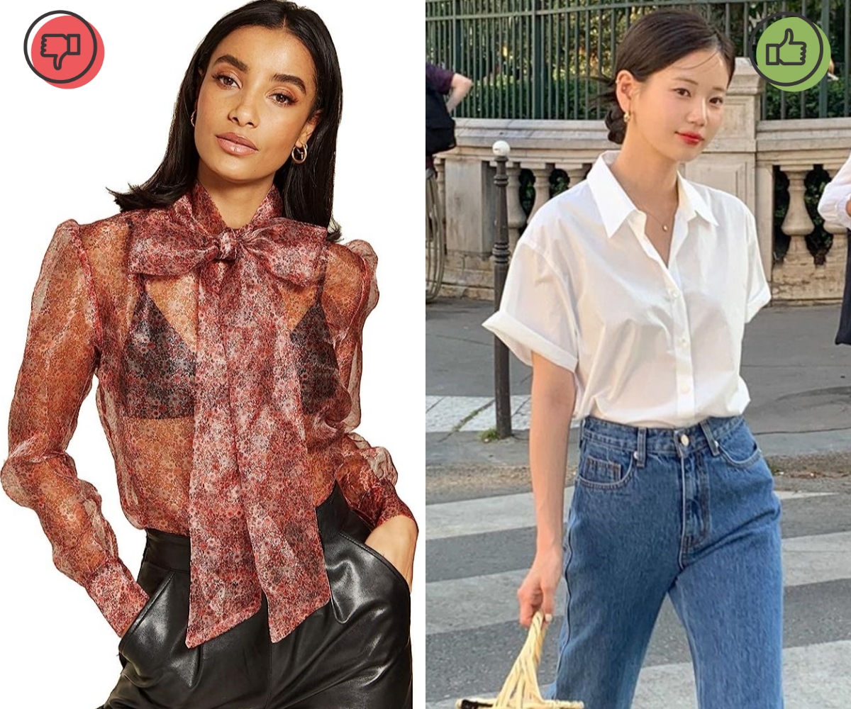 4 kiểu sơ mi kém sang, không nên diện đến công sở-2