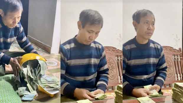 Con gái đập heo đất giúp bố mẹ trả nợ, số tiền tiết kiệm trong một năm gây bất ngờ-1