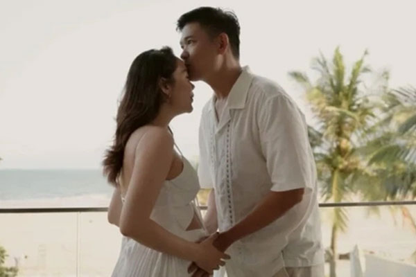 Minh Hằng tiết lộ điều đặc biệt ở ông xã đại gia khi cô bầu bí-1