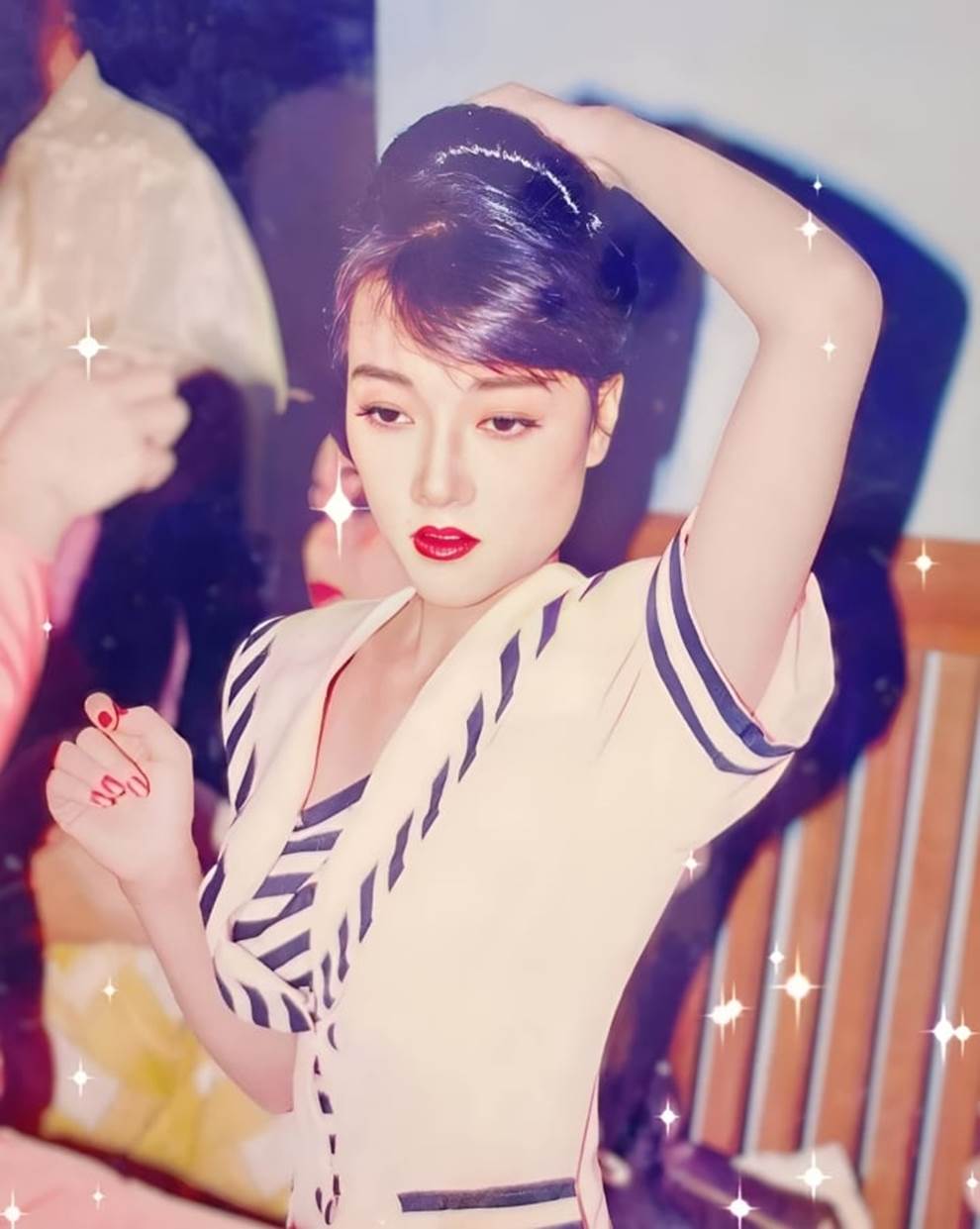 Vân Dung thời thiếu nữ: Từng thi hoa hậu, nhan sắc không phải dạng vừa-9