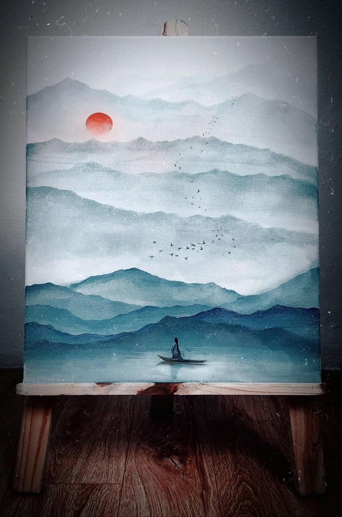 Nam sinh vẽ bức ký họa nổi tiếng trong kỳ thi tốt nghiệp THPT 2023 là ai?-4