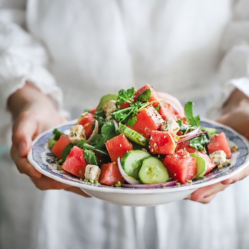 Cách làm món salad kiểu Địa Trung Hải giải nhiệt ngày hè-7