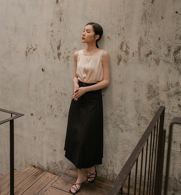 10 set chân váy theo phong cách tối giản-2