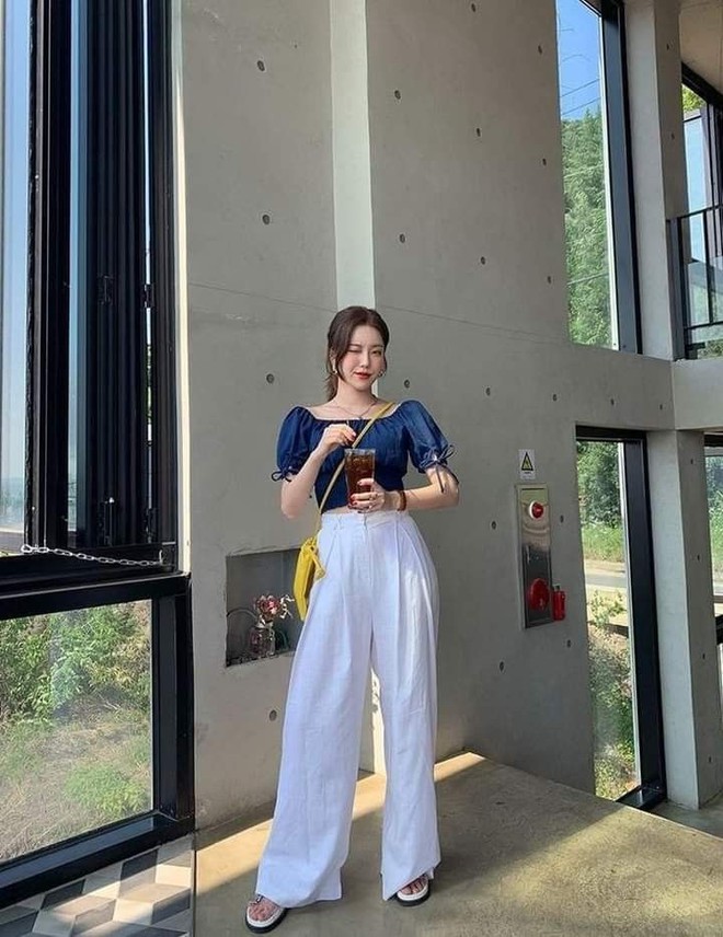 4 item phối với quần ống rộng giúp nàng công sở thanh lịch lại trẻ ra vài tuổi-2