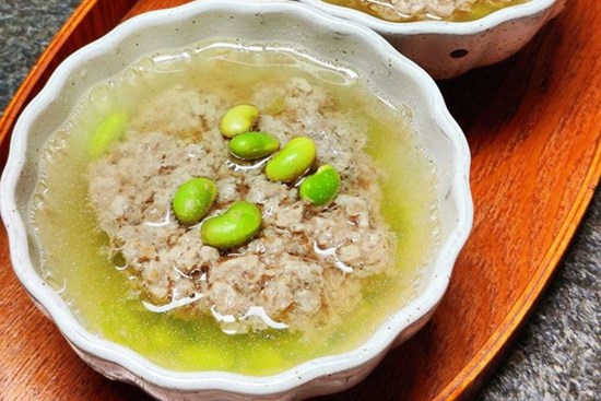 Làm món thịt băm hấp đậu nành mềm mượt mát lành cho cơm nhà thêm ngon