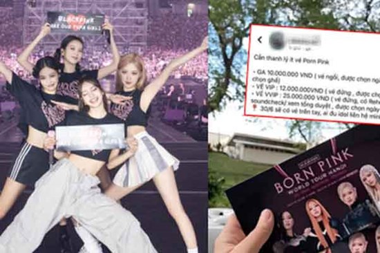 Rủi ro mất tiền khi mua vé concert BlackPink trên MXH