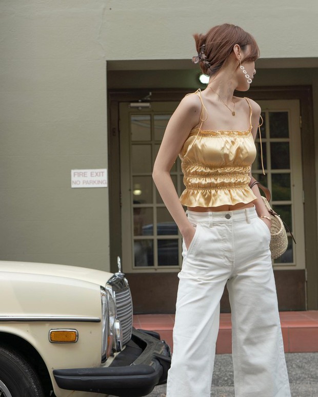 Gợi ý 10 kiểu trang phục nên diện khi để tóc kẹp càng cua-3