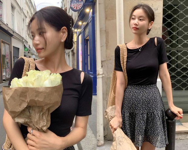 Gợi ý 10 kiểu trang phục nên diện khi để tóc kẹp càng cua-10