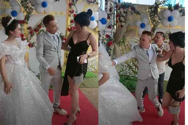 Người đàn ông vừa ăn cơm vừa khóc khi nhìn bức ảnh treo tường-4