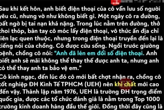 Choáng với bài viết 