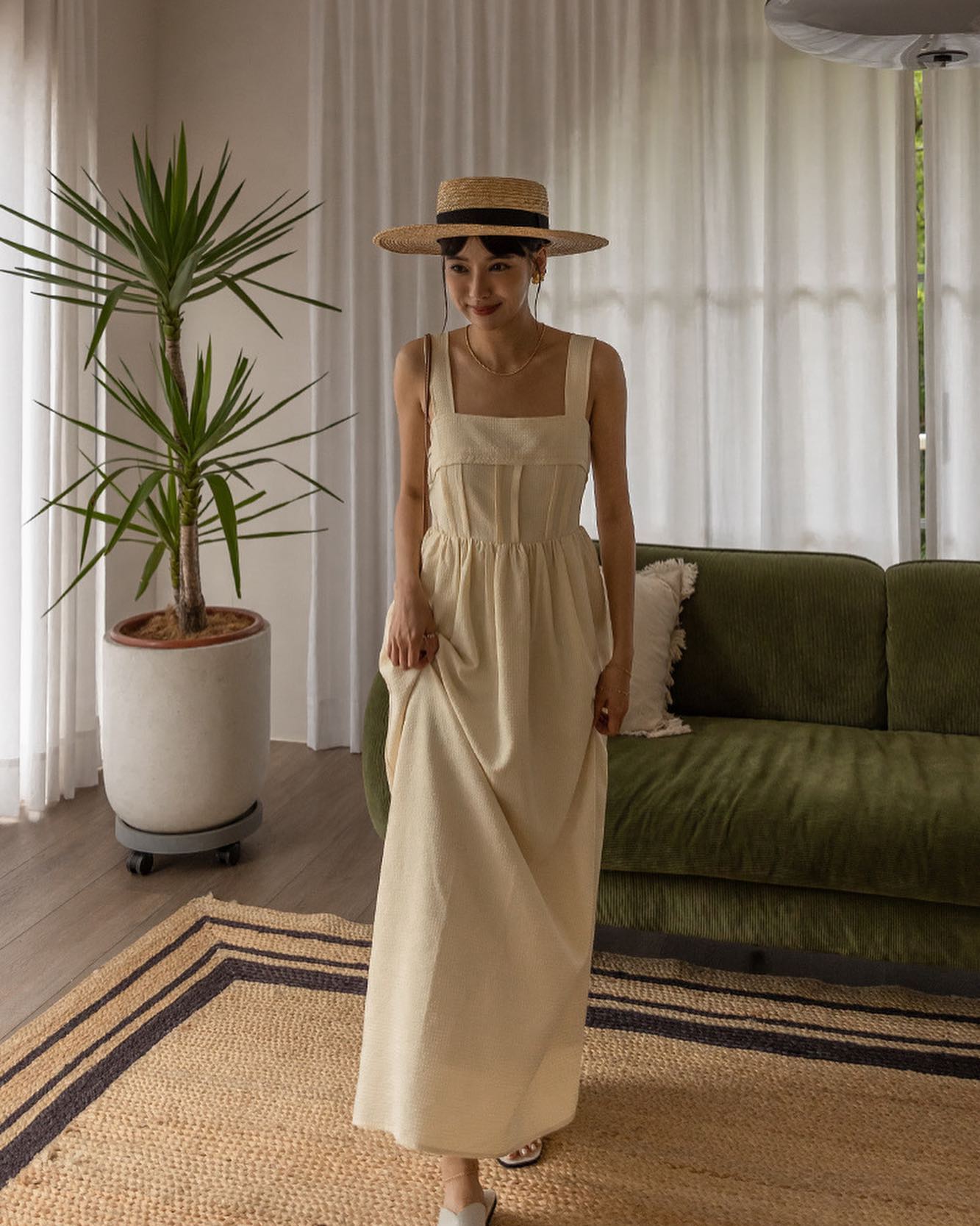 10 set váy maxi đơn giản mà vẫn ăn ảnh cho chuyến đi biển-4