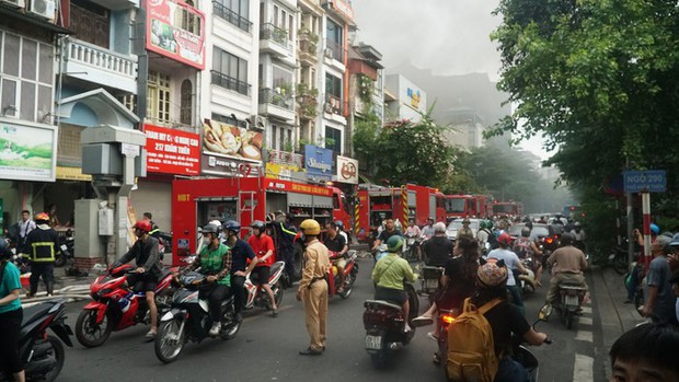 Nhân chứng kể lại vụ cháy khiến 3 người tử vong tại ngõ Thổ Quan-3