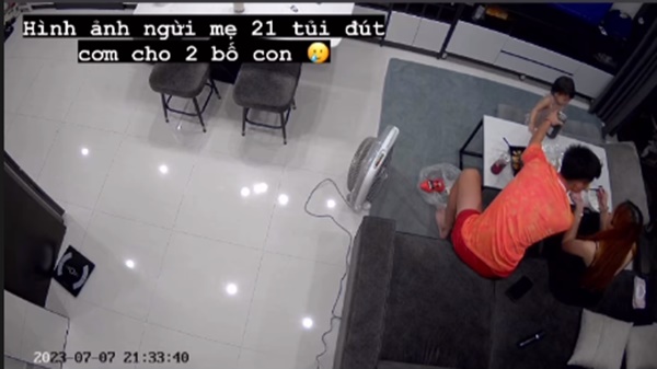 Vợ một cầu thủ tung camera ghi lại cảnh tượng khó đỡ trong gia đình-1
