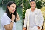 Nữ hoàng nhan sắc thập niên 90 Việt Trinh 51 tuổi thừa nhận mê trai, tựa vai quý tử 14 tuổi, mặc áo, đồng hồ đôi nhí nhảnh-11