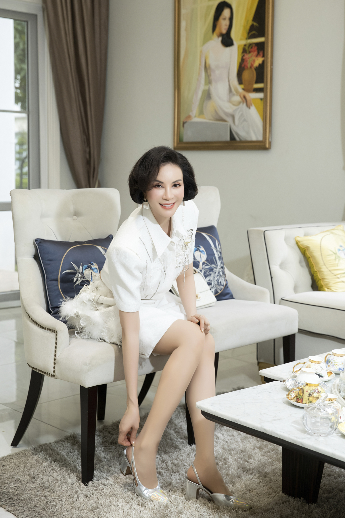 Bên trong căn biệt thự triệu đô chỉ ngồi nhà quay phim cũng ra tiền của MC Thanh Mai-6