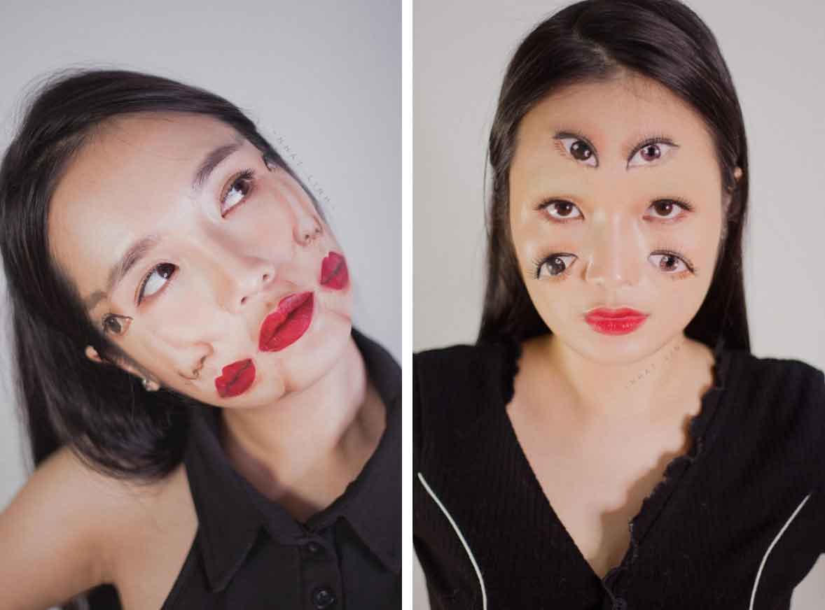 Cô gái Tày có biệt tài hoá trang, tự biến hình thành động vật, trái cây y như thật-2