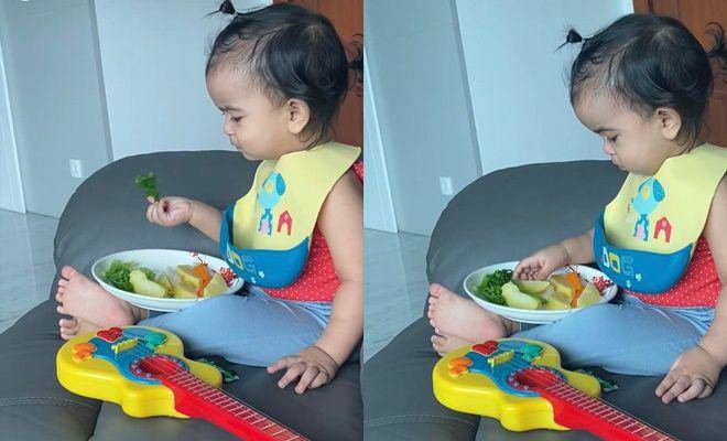 Võ Hạ Trâm lần đầu hé lộ ảnh con gái lai Ấn Độ lúc chào đời đen nhẻm giống bố, giờ 2 tuổi trắng trẻo, mặt nét xinh-10