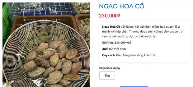 Nhờ em gái đi mua sò lụa giật mình bởi giá 1 triệu 7 cho 2kg và lời phản hồi từ nhà hàng-9