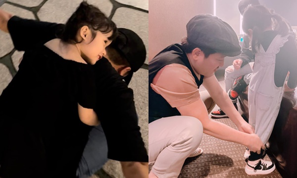 Con gái Trường Giang gây sốt khi lộ rõ gương mặt và biểu cảm đáng yêu-4