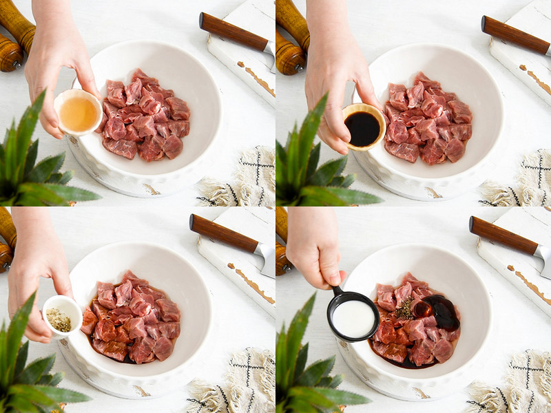 Bò sốt dứa chua ngọt cho bữa tối ngon cơm-2