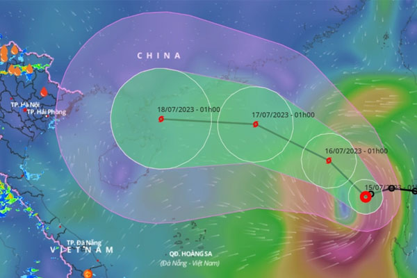 Áp thấp nhiệt đới khả năng mạnh thành bão, miền Bắc mưa lớn-1