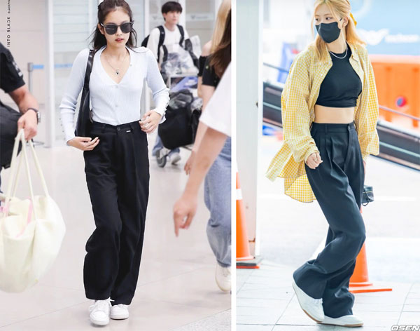 Tham khảo được gì từ thời trang sân bay của BLACKPINK?-4