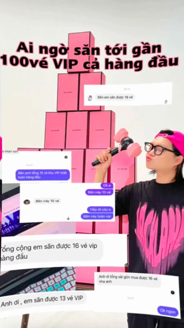 Chiến thần” livestream có nguy cơ lỗ 1 tỷ đồng vì ôm vé concert BLACKPINK than thở: Mọi người giúp em với!”-2
