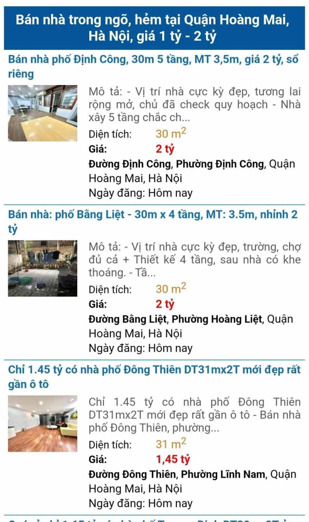 Dưới 2 tỷ đồng nên mua nhà đất ở đâu Hà Nội?-1