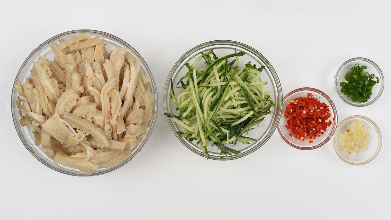 Cách làm sách bò trộn dưa chuột giòn dai hấp dẫn-2