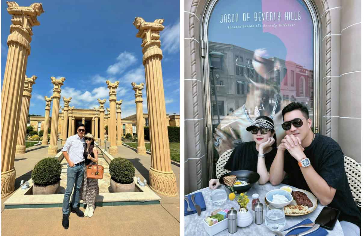 Hằng Túi và bạn trai xả loạt ảnh du lịch tình tứ, đàng trai chứng minh là người của gia đình-2