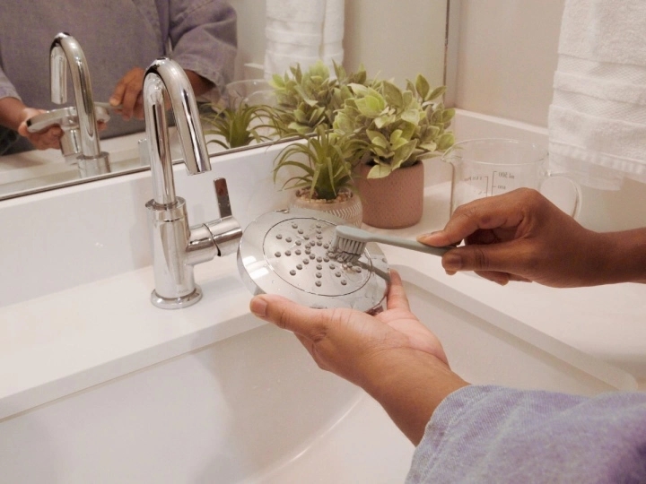 Cách xử lý vòi hoa sen bị tắc-3