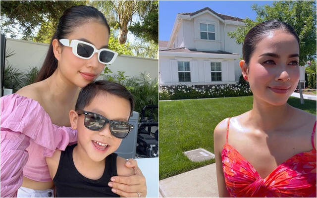 Hoa hậu Phạm Hương khoe công viên ngay trong vườn nhà, từng làm một việc khiến cha mẹ nào cũng thán phục-7