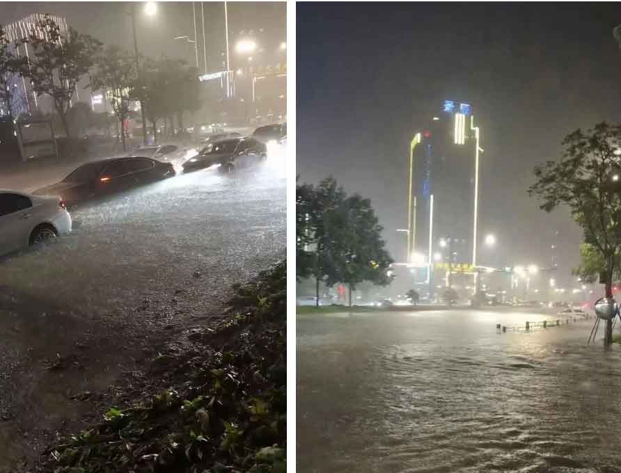 Trung Quốc hứng chịu mưa lớn kỷ lục do bão Talim-2
