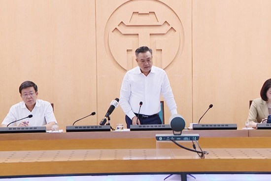 Giao ban công tác xây dựng cơ bản toàn Thành phố quý II/2023
