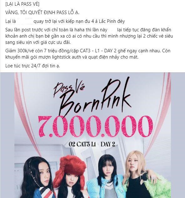 Loạn giá vé concert BlackPink: Cộng đồng mạng chia sẻ kinh nghiệm để không mất tiền oan-2