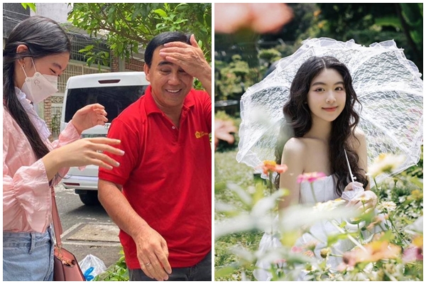 Con gái út của Quyền Linh gây bất ngờ với hình ảnh quyến rũ ở tuổi 15-6