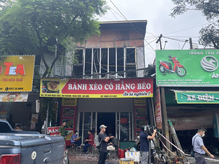 Vụ cháy nhà 3 người tử vong ở Hà Nội: 2 cháu bé sinh đôi may mắn thoát nạn-6