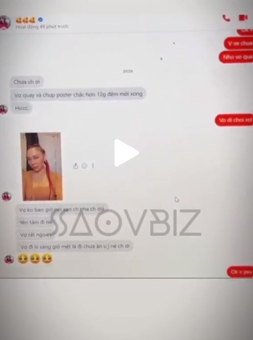 Diệp Lâm Anh tiếp tục tung bằng chứng tin nhắn mùi mẫn của chồng cũ và Quỳnh Thư-1