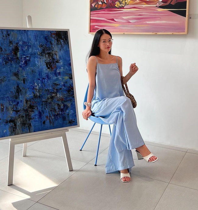 Mỹ nhân Việt diện áo hai dây trẻ trung, tinh tế-10