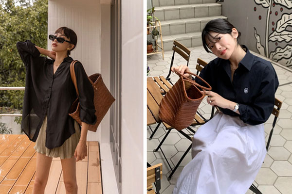 Phối đồ thanh lịch và trẻ trung với áo sơ mi xanh-11