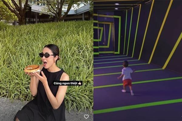 Con út Hà Tăng hiếm hoi lên sóng, có hành động đặc biệt với mẹ lúc 5 giờ sáng-6