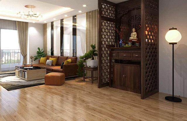 7 nguyên tắc vàng trong bố trí bàn thờ nhà chung cư giúp gia chủ tha hồ hứng may mắn, tiền tài-1