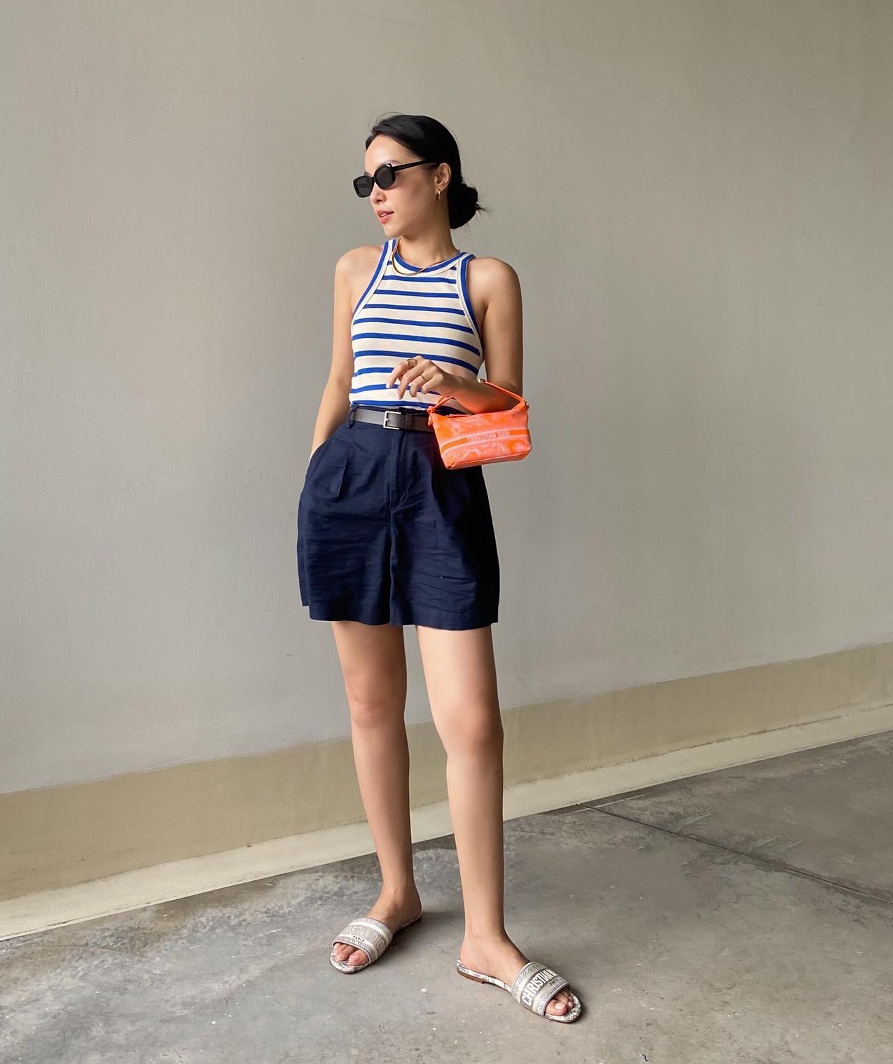 Diện quần short tôn dáng và thanh lịch như blogger Hà Trúc-1