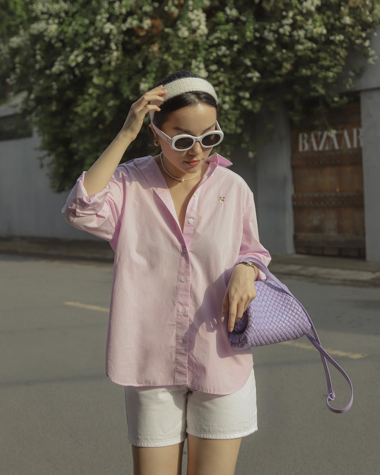 Diện quần short tôn dáng và thanh lịch như blogger Hà Trúc-4