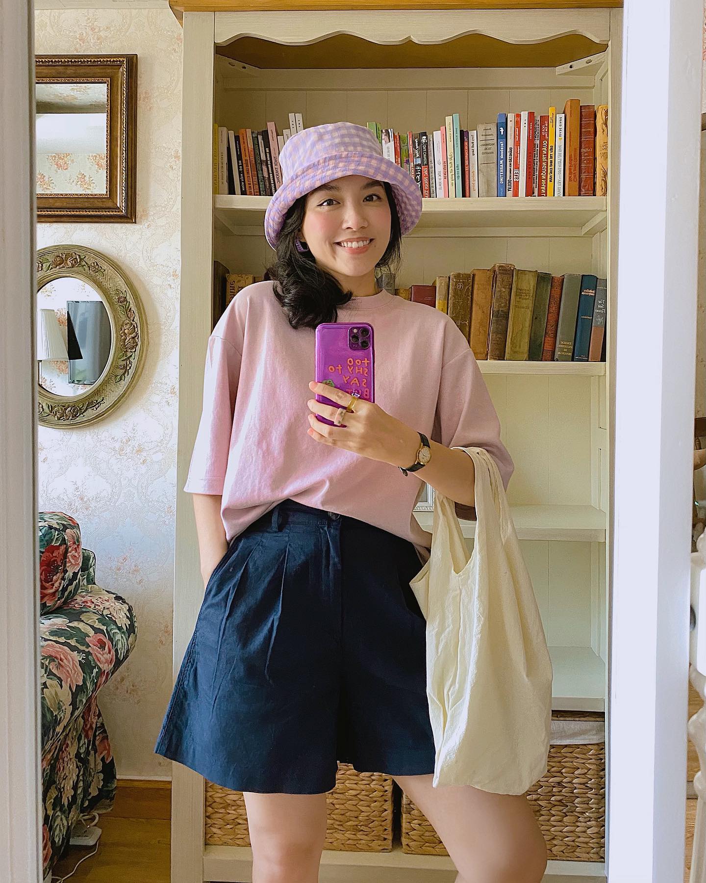 Diện quần short tôn dáng và thanh lịch như blogger Hà Trúc-7