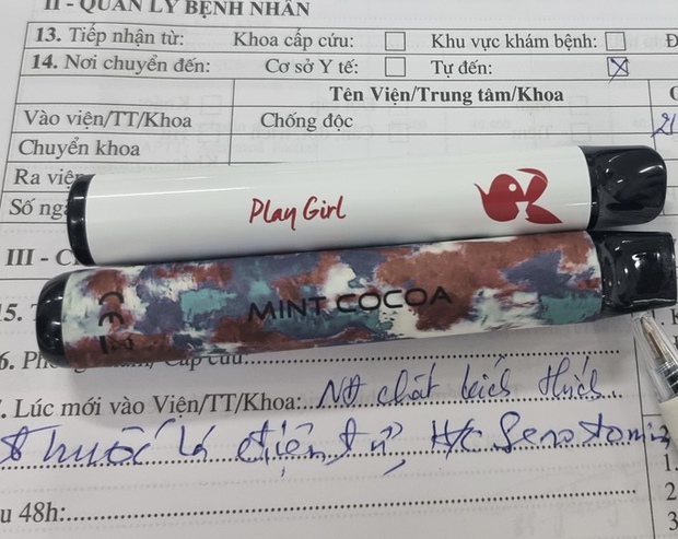 Nam, nữ thanh niên nguy kịch do ngộ độc thuốc lá điện tử trộn ma tuý mới-3