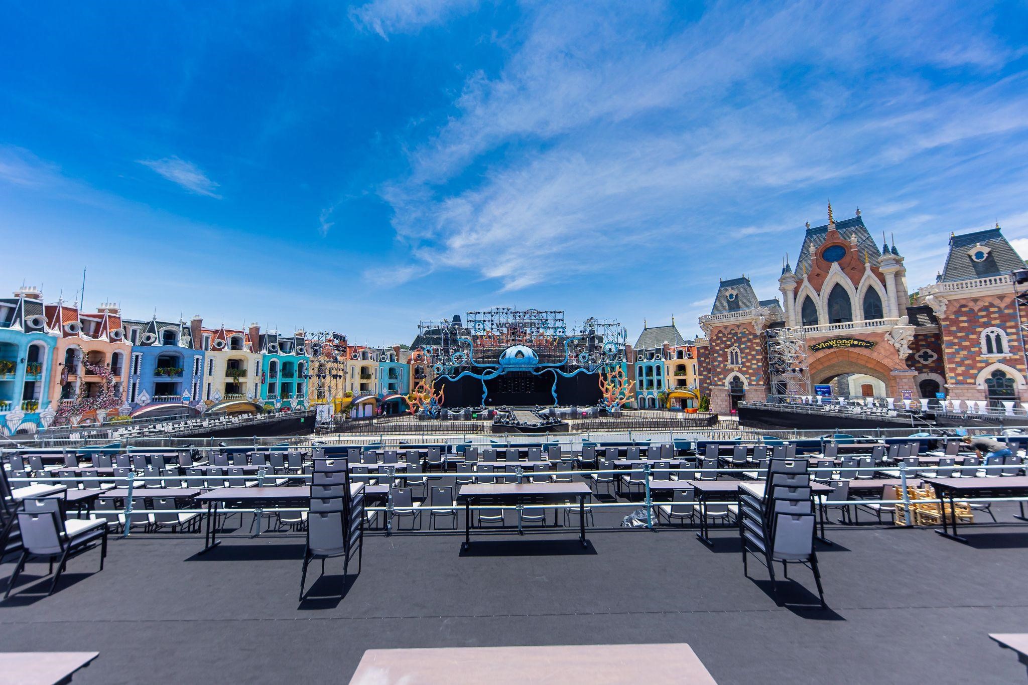 Hé lộ sân khấu tổng duyệt 8Wonder trước giờ G-6