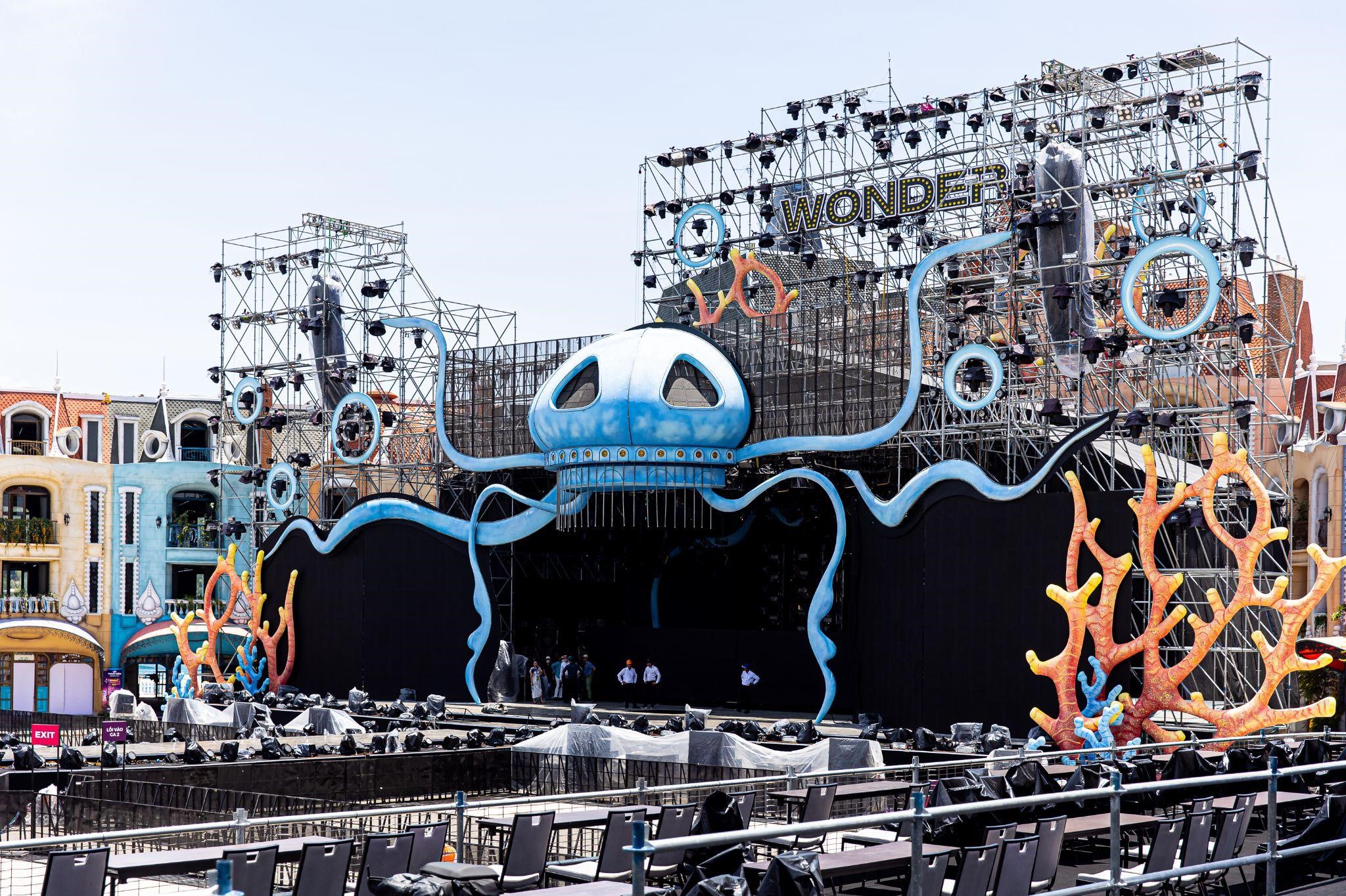 Hé lộ sân khấu tổng duyệt 8Wonder trước giờ G-7