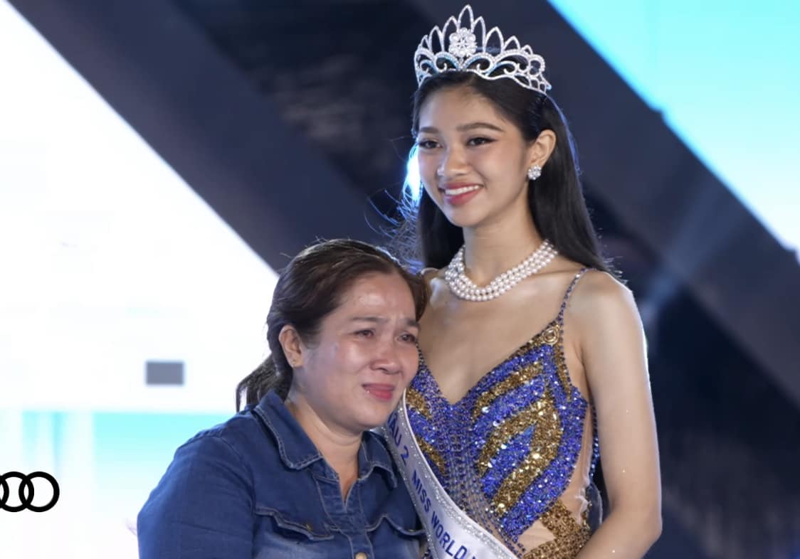 Á hậu 2 Miss World Vietnam 2023: Tuổi thơ đối mặt với nhiều khó khăn, nhan sắc đời thường gây sốt-1